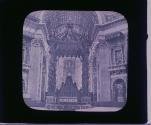 Pulpit of St Peter Rome.