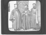 Greek priests. Jerusalem.