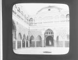 Gate of the hall of the Ambassadors Seville.