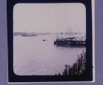 Portsmouth England. Victory in distance. Taken from Gosport side.