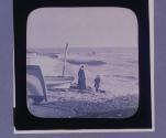 Eldest and Youngest daughter of C. Bennett. Taken at Bronchurch-Isle- of-Wight. England.