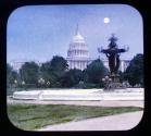 Bartholdi Fountain & Capitol. Washington.