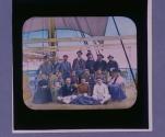 Scene on board ship.