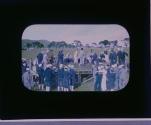 Boxing match, by U.S. sailors, in Scotland.