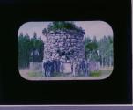 Monument of the Clans Culloden Battlefield near Inverness.