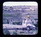 View of Jerusalem from Mt. of Olives, Palestine.