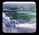 From summit of the great Pyramid over Nile Valley, Egypt