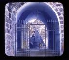 In the church of St. John Ain Karim, Palestine.