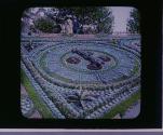 Flora's time-piece-a great clock made of living plants in Princes St. Gardens.