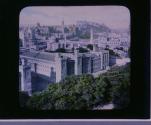 Edinburgh, from Calton Hill, S.W. to the Castle, over old burial ground.