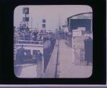 A Clyde excursion boat ready to start from the Broomielaw, Glasgow.