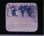 This picture shows poor English folks taking home bits of waste coal gathered....