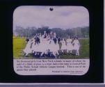 Six thousand girls from New York schools, to many of whom the sight of a blade of grass is a treat,....