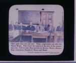 Hist! grab your coin and run! These congressmen are after the Money Kings....