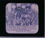 This flashlight shows the crowd in Roosevelt's costly headquarters, Congress Hotel, Chicago....