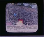 Shows how the union men do things in England. Certainly some throng!