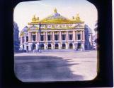 Facade de l'Opera. Paris.