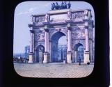 Arch of Triumph Paris. Carrousale T. Arch. Paris.