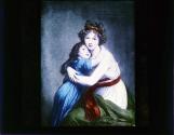 Madame Lebrun a la fille par elle meme.