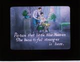 Pic-ture that lit-tle blue Heav-en The beau-ti-ful strang-er is here,. ...