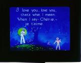 I love you, love you, that's what I mean. ....