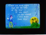 There are ev-en signs that tell the time of the year- ....