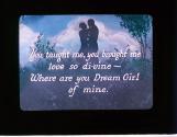 You taught me, you brought me love so di-vine- ....