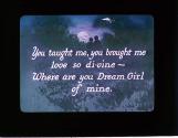 You taught me, you brought me love so divine- ....