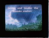 Louder and louder the thunder crashes.