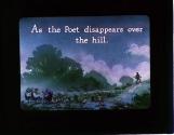 As the Poet disappears over the hill.