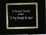 A musical Novelty entitled "A Trip through the Organ"
