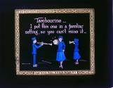 Tambourine-I put this one in a familiar setting, so you can't miss it-
