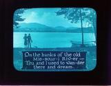 On the banks of the old Mis-sour-i Riv-er- ....