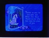 There's no one to con-sole me When I'm blue ....