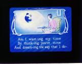 Am I wast-ing my time By think-ing you're mine ....