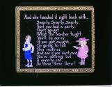 And she handed it right back with-Smarty, Smarty, Smarty, ....