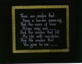 There are smiles that Have a ten-der mean-ing, ....