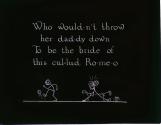 Who would-n't throw her dad-dy down ....