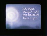 Holy Night! Peaceful night, ....