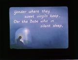 Yonder where they sweet virgils keep, ....
