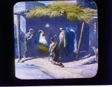 Babe of Bethlehem. Adoration of Shepherds