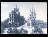 Erfurt, Blick auf den Dom, Provinz Sachsen