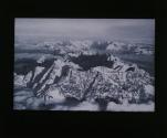 Wetterstein -und Karwendelgebirge, Luftbild.