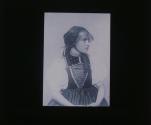 Madchen in Tracht aus dem Gutachtal.