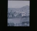 Salzburg, Blick zum Gaisberg.