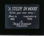 A Study in Moods Write your own story-....