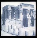 Komombo, Temple of Sobek & Haroeris Int. court looking north toward great Hypostyle Hall.