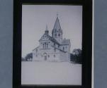 Kirche in Linzig. B. Schneider, Remagen.
