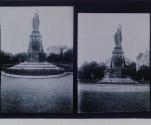 [War Memorial (reproduction of halftone print) / Two contrasting views]