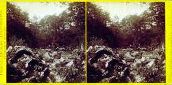 Bettws-y-Coed-River Scene at Ffos Noddyn